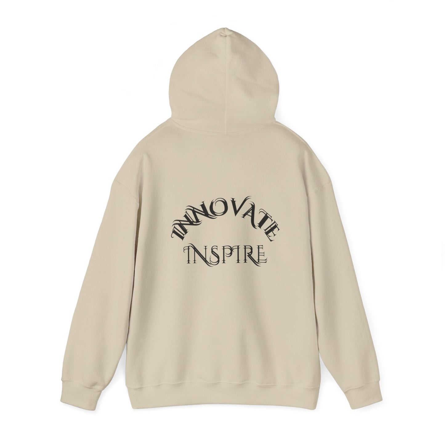 Saying: Hooded Sweatshirt: Innovate Inspire