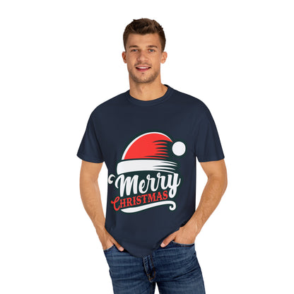 Santa Hat Holiday Vibes Tee