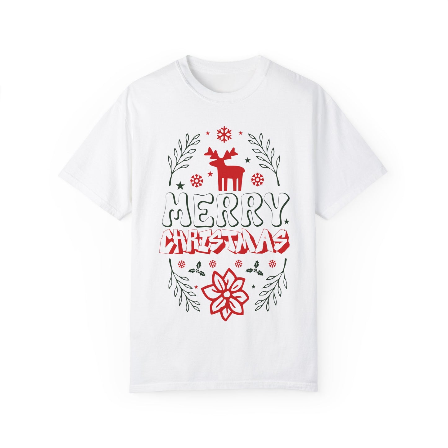 Merry Christmas Reindeer Tee