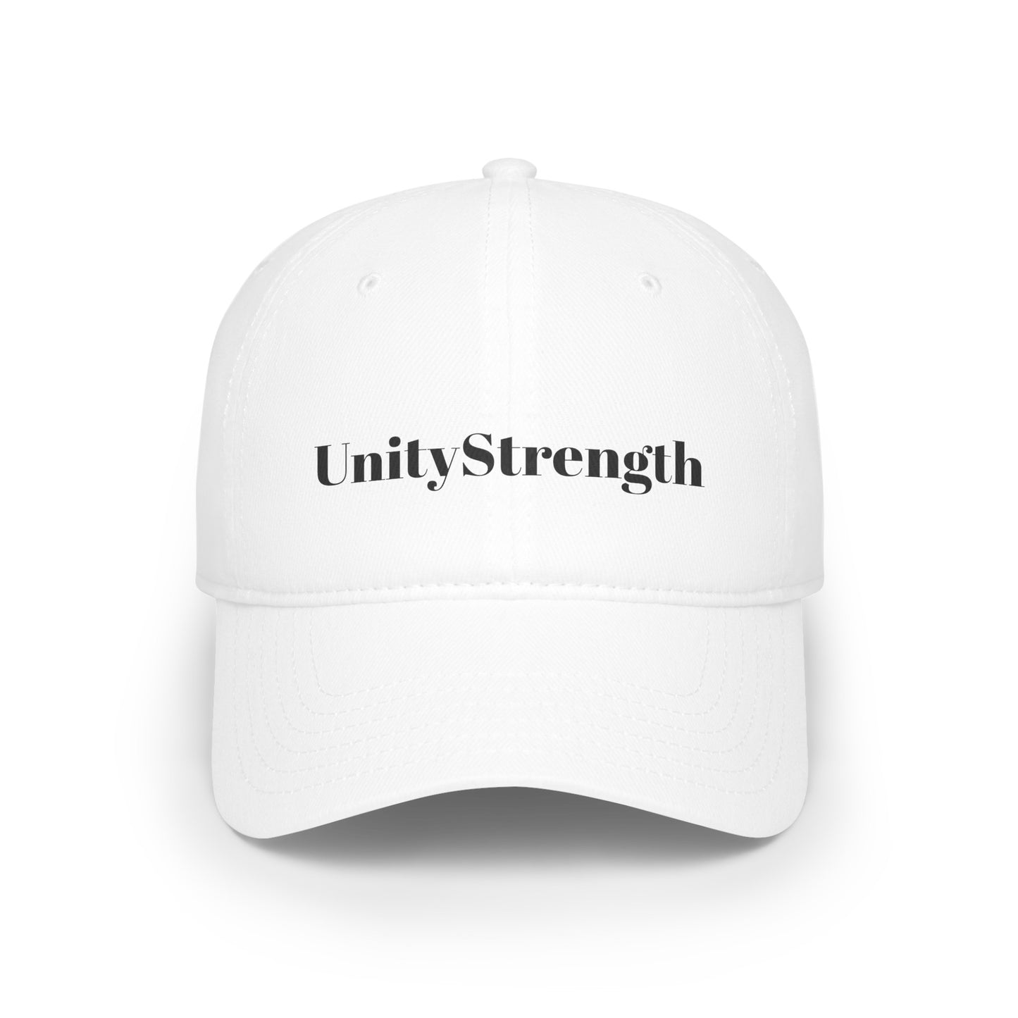 Low Profile Baseball Cap: Social Justice UNITY STRENGTH