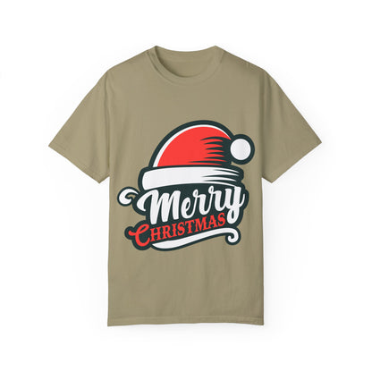 Santa Hat Holiday Vibes Tee