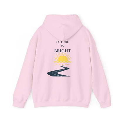 Sayings: Hooded Sweatshirt: Future Is Bright