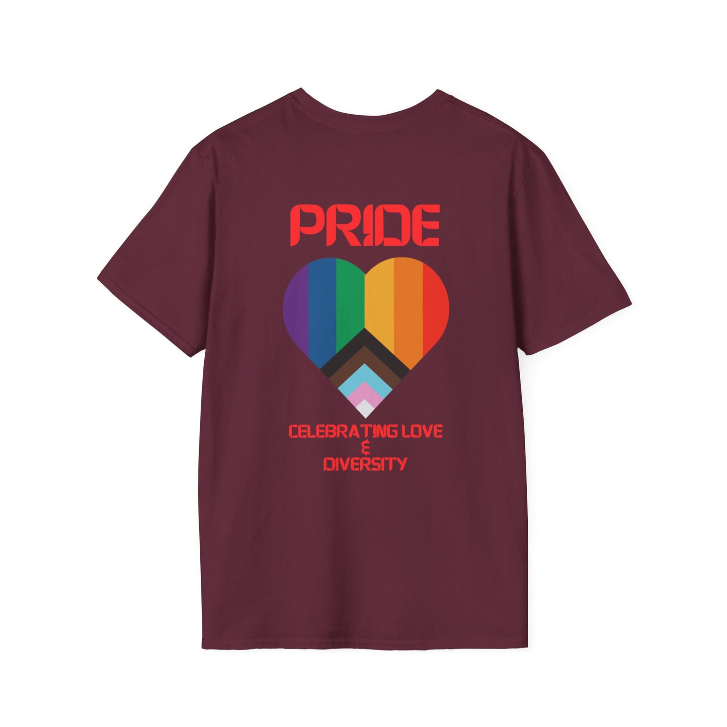 PRIDE MONTH T-Shirt: PRIDE: Celebrating LOVE & DIVERSITY