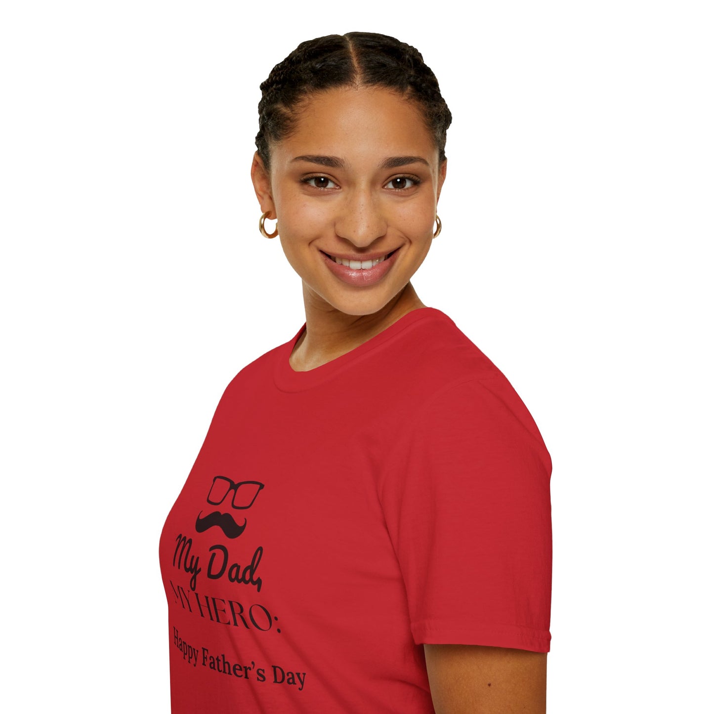 Father's Day T-Shirt: My Dad, My Hero: Happy Father's Day