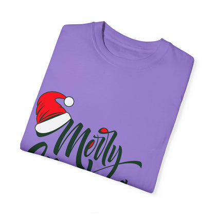 Merry Christmas Santa Hat Tee