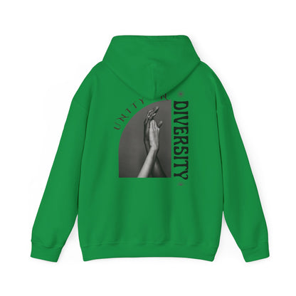 Saying: Hooded Sweatshirt: Unity In Diversity