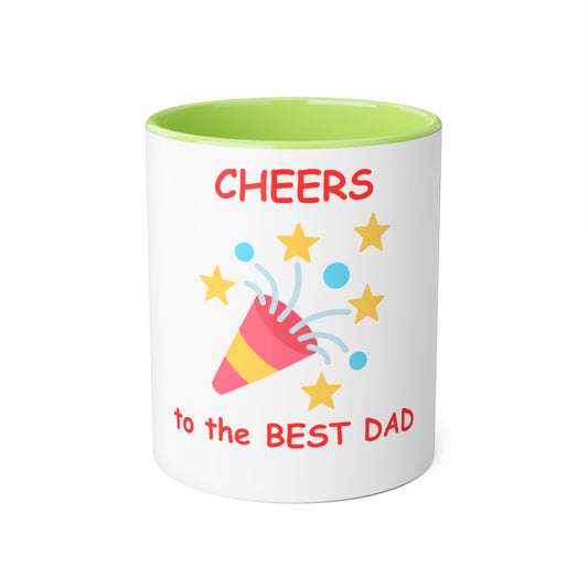 Father's Day Mug 11oz: Cheers to the Best Dad