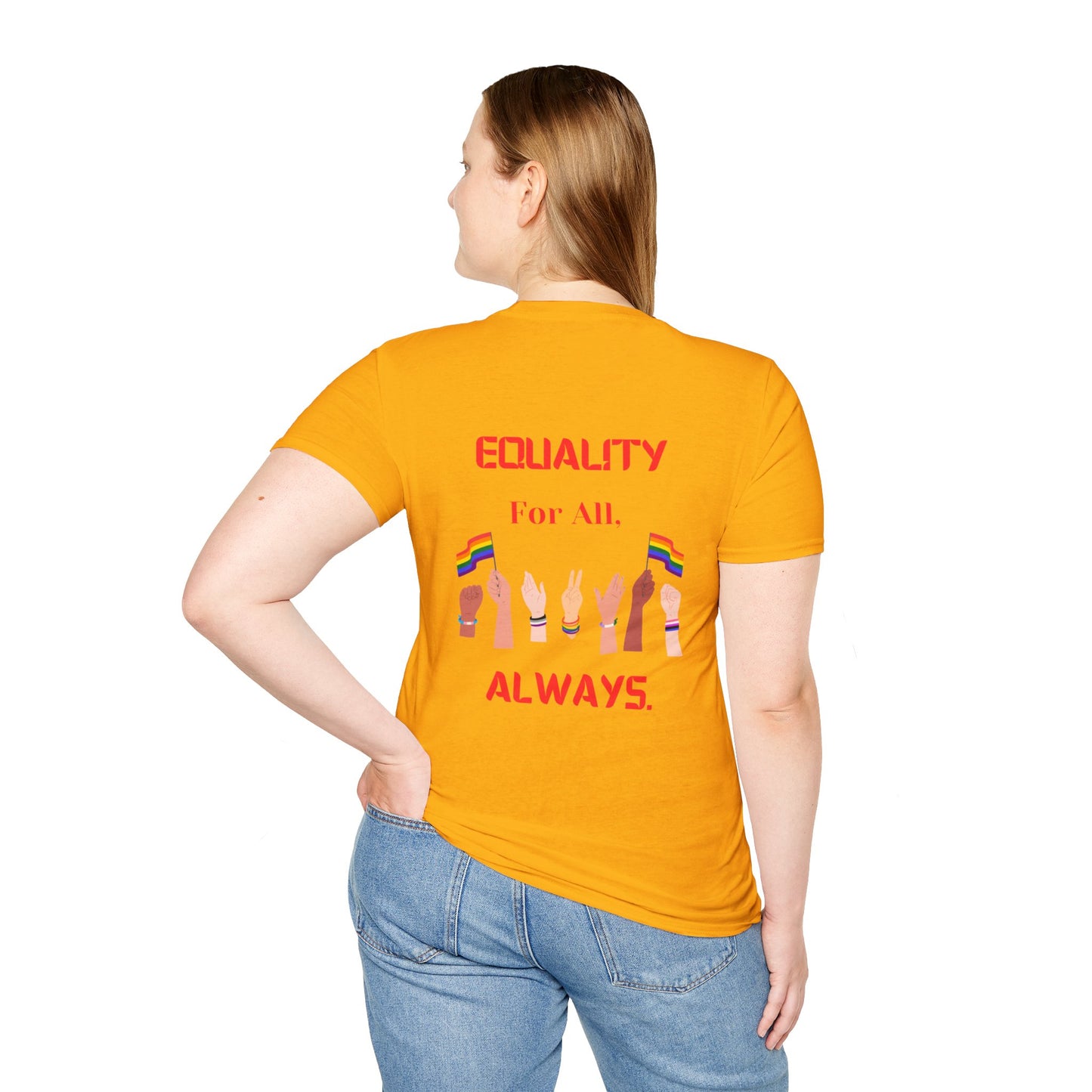 PRIDE Month T-Shirt: EQUALITY For All, Always.