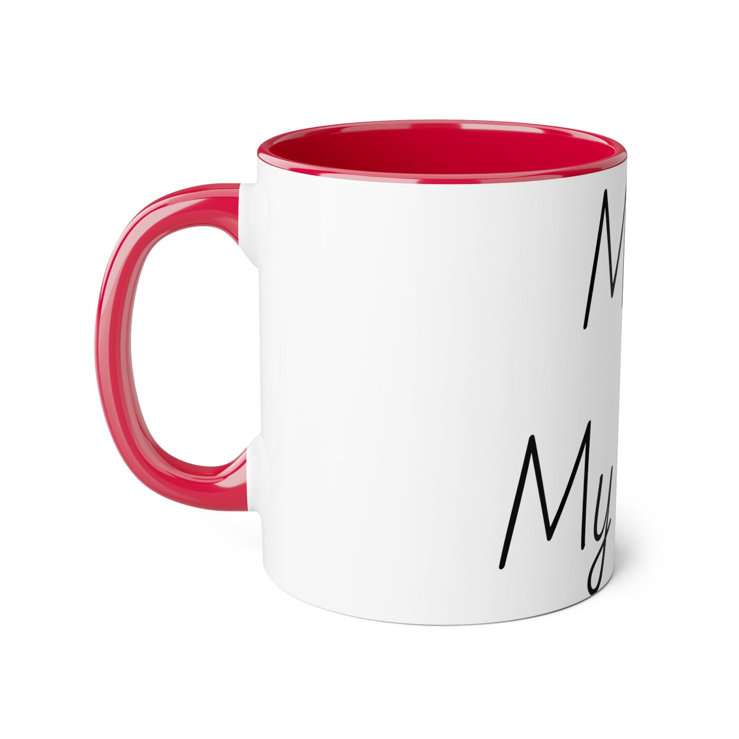 Accent Mugs, 11oz Mom, My Hero