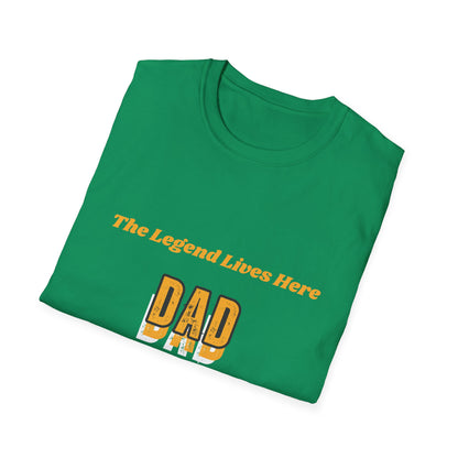 Father's Day T-Shirt: DAD: The Legend Lives Here