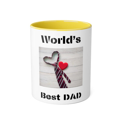 Father's Day Mug, 11oz: World's Best DAD