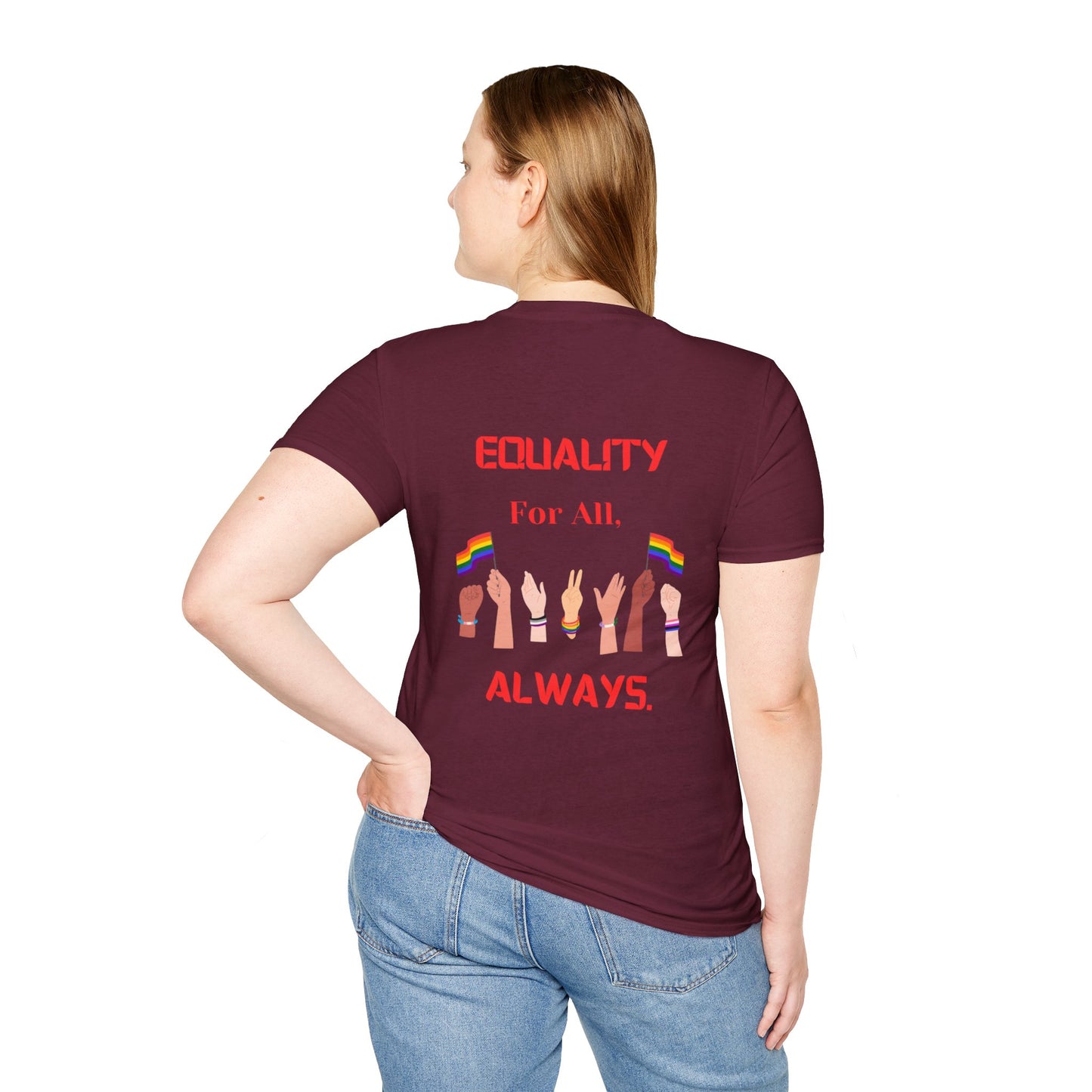 PRIDE Month T-Shirt: EQUALITY For All, Always.