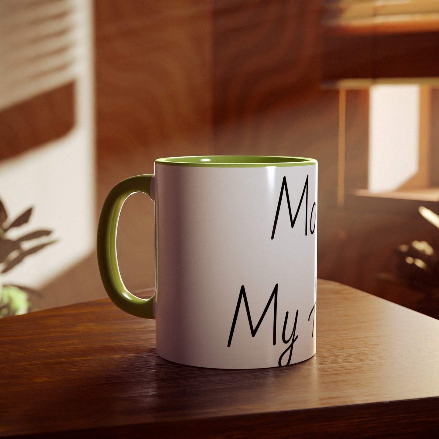 Accent Mugs, 11oz Mom, My Hero