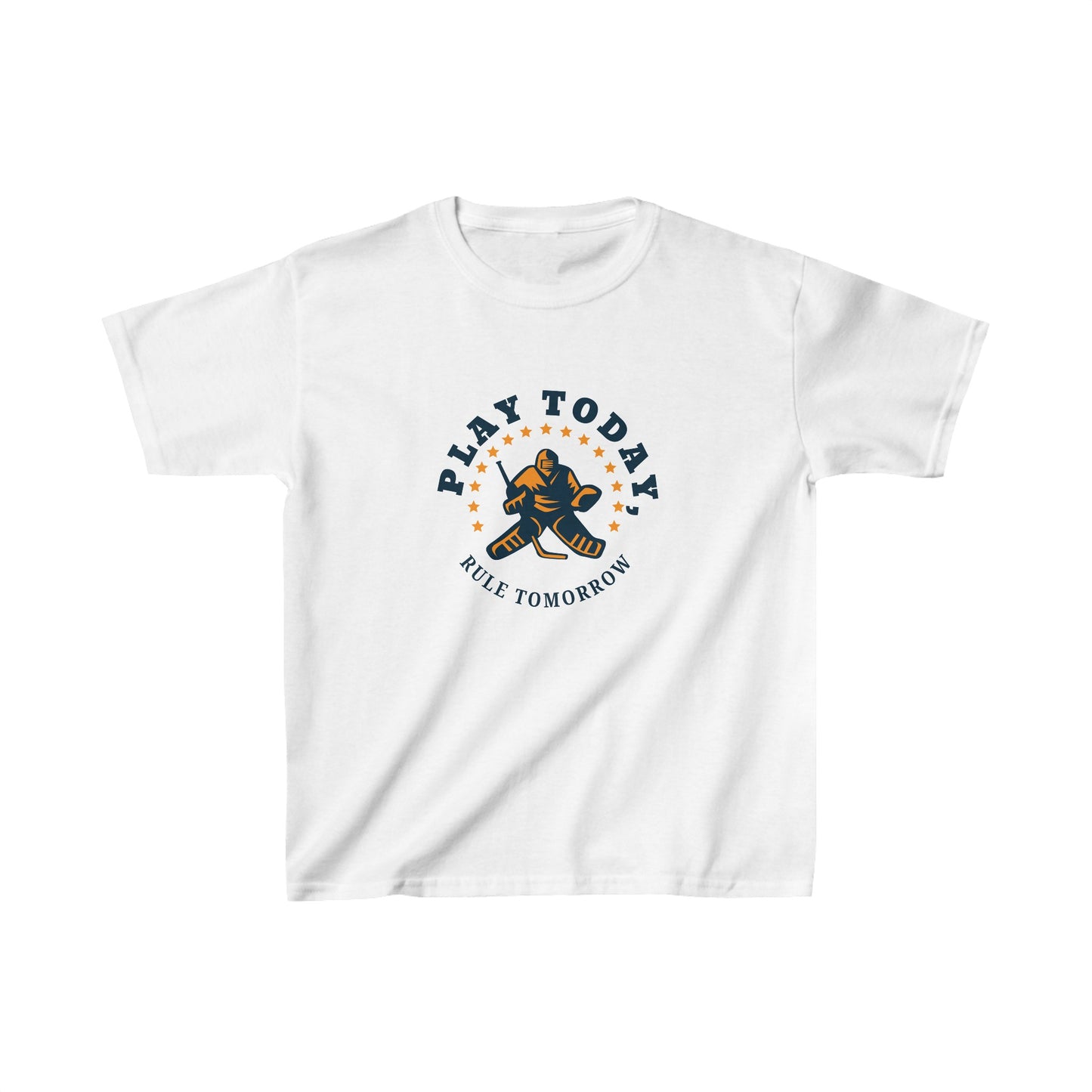 Kids Tees: Play Today, Rul Tomorrow